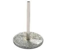 VICASKY Disque Abrasif Manucure Acier Inoxydable Outil de Ponçage Plat pour Ponceuse Ongles Professionnel Affûtage et Nettoyage Cuticules Accessoires Recharge pour Pédicure et Soin des