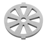 VICASKY Disque de Hachoir à Viande en Acier Inoxydable, Couteau de Coupe Robuste, Pièce Jointe pour Hachoir Électrique Domestique, Ensemble Accessoires Compatible, Plaque à Trous