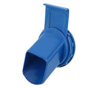 VICASKY Distributeur de Grains pour Grands Barils Grosse Capacité en Plastique Bleu, Évite les Fuites de Céréales, Facile à Nettoyer, pour Fermes et Stockage