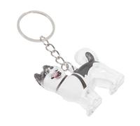 VICASKY Dog Hair Keepsake Display Transparent Storage Bottle Keychain Pet Memorial Pendant for Dog Lovers