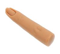 VICASKY Doigt Silicone pour Entraînement Manucure Modèle de Doigt Flexible pour Pratique de Nail Art Outil pour Débutants et Simulez une Expérience Réaliste de Ongles