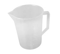 VICASKY Doseur Plastique Gradué Capacité Importante Large Ouverture Anti-débordement Stable et Résistant Aux Produits Chimiques Gobelet Mesureur Polyvalent pour Cuisine et Laboratoire