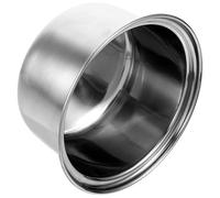 VICASKY Doublure pour Marmite en Acier Inoxydable 304, Petite Taille Compacte, Compatible Plaques Induction, pour Fondue Chinoise et Cuisson Soupe, Accessoire la Cuisine Résistant Haute