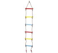 VICASKY Échelle d'escalade Réglable pour Garçon et Filles en Polyéthylène, Jeu D'extérieur pour Aire de Jeux, Corde Souple Système de Fixation, Accessoire pour Grimper et Développer