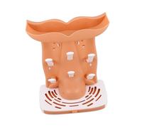 VICASKY égouttoir à bouteilles étendoir à biberons porte-bouteilles pour bébé Rack de séchage pour les bouteilles de bébé étendoir biberon égouttoir à biberons Plastique Orange