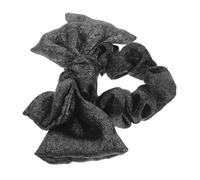 VICASKY Élastiques à Cheveux Noirs Avec Nœud Satin Accessoires Polyvalents Pour Chignons Queues De Cheval Et Bracelets Parfaits Pour Femmes Et Filles