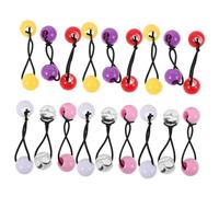 VICASKY Élastiques à Cheveux pour Garçon et Filles 20Pcs Élastiques à Queue de Cheval à Boules Colorés Pratiques Accessoires pour Filles
