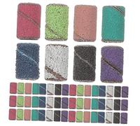 VICASKY Embout De Mandrin Pour Clous Bandes De Ponçage Pour Ponceuse à Ongles Kit De Bandes De Ponçage Pour Ongles