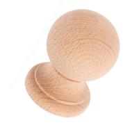 VICASKY Embout de Poteau en Bois Massif Brut 4x3 Cm, Petit Ornement Décoratif pour Meubles, Balustre Sculpté Style Romain, Pièce de Menuiserie Artisanale pour Décoration Intérieure DIY