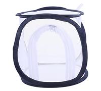 VICASKY Enclos à Insectes Pliable Petite Taille Polyester Maille Transparente pour Observation Chenilles Et Semis Jardin Éducatif Portable Usage Scolaire Famille