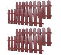 VICASKY Enclos Extérieur pour Tortues et Lapins 4pcs en PVC Robuste Assemblage Modulaire, Protection Menaces et Design Combiné pour Jardin