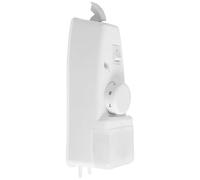 VICASKY Ensemble boîtier thermostat blanc avec ampoule et bouton pour compartiment froid de réfrigérateur, plastique, 1 set, contrôle de température en cuisine