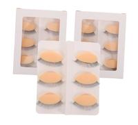 VICASKY Ensemble De 9 Paires De Faux Cils Réalistes Pour La Pratique Du Maquillage Des Paupières Tête De Mannequin Pour Débutants Accessoires Pour La Pratique Des Cils