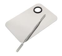 VICASKY ensemble de couleur trousse plaque de maquillage pour fond de teint maquillage à la spatule plat mélangeant la spatule outil de