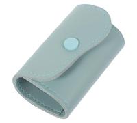 VICASKY Ensemble de Stockage d'outils de broyage d'armure Porte-Embout Portable Petit ongle Morceaux organisateurs et Stockage de forets étui Organisateur de forets Cuir Artificiel Bleu