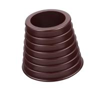 VICASKY Entretoise Conique pour Parapluie Et Table De Jardin Extérieur, Cale en Plastique Résistante à La Chaleur l'abrasion, Accessoire De Protection De Trou De Table pour Parasol Brun