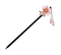 VICASKY Épingle à Cheveux Vintage Bois de Pêche Accessoire Décoratif Traditionnel Chinois pour Chignon Style Ancien Élégant pour Femmes