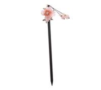 VICASKY Épingle à Cheveux Vintage Bois de Pêcher Style Ancien Chinois Accessoire Traditionnel Délicat pour Femme pour Coiffures Casual Fêtes et Cosplay