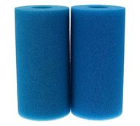 VICASKY Éponge De Filtre De Piscine Lot De 2 Nettoyant De Filtre De Piscine Flexible Et Solide Éponge Bleue De Remplacement Compatible Systèmes De Filtration