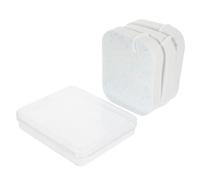 VICASKY Éponge Nettoyante Visage Multifonction Pva Exfoliante et Portable Lot Boîte Pour Démaquillage Quotidien et Soins Peau Voyage