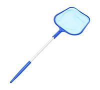 VICASKY Épuisette De Piscine Filet Fin Et Perche Aluminium 5 Sections pour Ramassage Feuilles Mortes, Nettoyage Piscine Et Bassin, Outil Léger Et Résistant pour Entretien Extérieur