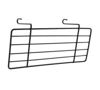 VICASKY Étagère Murale avec Crochets Suspendus pour Perchoir Perroquet Support Solide et Pratique pour Cage Doiseaux Accessoire pour Petits Animaux Noir