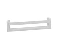 VICASKY Étagère Murale pour Organiser les Bouteilles de Condiments Facile à Installer en Bois Blanc à Épices Cuisine Balcon