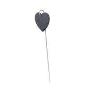 VICASKY Étiquette Plante Ardoise Naturelle Suspendue Marqueur Jardin pour Pots Fleurs et