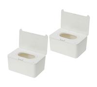 VICASKY Étui À Lingettes Multi-usages 2 Porte-lingettes Réutilisables Pour Salle De Bain Enfants Voyage Facile À Nettoyer