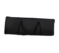 VICASKY Étui de Rangement Portable pour Clavier Électronique 76 Touches en Tissu Oxford Noir, Sacoche Étanche Légère et Résistante, Paquet de Transport pour Concerts et Voyages