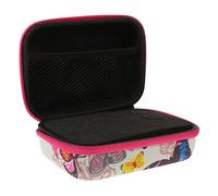 VICASKY Étui pour Huiles Essentielles Portable Pochette Ronde 10 Compartiments Paquet de Rangement en Tissu Oxford pour Voyage et Maison