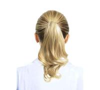 VICASKY Extension Cheveux Bouclés Griffe Confortable en Fibre Haute Température pour Queue de Cheval, Postiche Court et Volumineux, Fixation Facile et Naturelle
