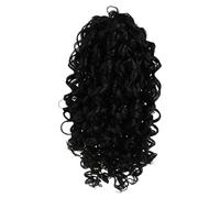 VICASKY Extension Queue de Cheval Bouclée pour Femmes Afro avec Cordon Élastique sans Colle Ni Gel Mariage et Fête