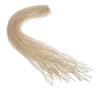 VICASKY Extensions de Dreadlocks Synthétiques Unisexe 20 Pièces 50 CM Légères pour Fêtes et Cosplay Style Reggae et Hip-Hop