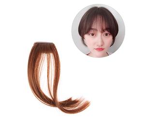 VICASKY Faux Frange Aérienne Clip-in Pour Femme Accessoire De Coiffure Pratique Jaune Changer De Style