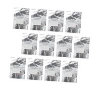 VICASKY Feuilles D'aluminium Argentées Faciles à Utiliser pour Enlever le Vernis Gel 300 Pièces Disques de Coton pour Manucure et Ongles en Gel