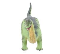 VICASKY Figurine de Dinosaure Brontosaure en Vinyle Vert, Modèle Réaliste Posture Vivante, Décoration Solide pour Chambre D'garçon et Filles ou Bureau