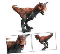 VICASKY Figurine de Dinosaure Carnotaurus en Plastique, Grosse Taille, Décoration Intérieure Colorée, Éducatif pour Garçon et Filles, Ornement Animal Réaliste pour Bureau ou Chambre