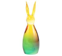 VICASKY Figurine Lapin de Pâques, Décoration Créative en Cristal Facetté | Éclat Solide, pour Vitrine Curio et Bureau, Petit Format Portable, Style Artistique pour Femmes