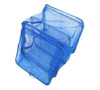 VICASKY Filet Séchage Suspendu Pliable Couches Nylon Écologique pour Fruits Légumes Crevettes Poissons Filet Respirant avec Armature Acier Rangement Facile pour Séchoir Extérieur et