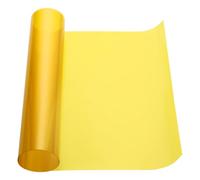 VICASKY Film de Filtre de Lumière Jaune en Pet 40x300cm pour Lampe et Vitre, Résistant à l'usure, Installation Facile, pour Ambiance Maison Unique ou Studio Photo