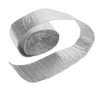 VICASKY Film Isolant Réfléchissant pour Fenêtres, Enveloppe Isolante pour Conduits, Rouleau 6 Pouces x 25 Pieds, Aluminium Laminé Argent, Isolation Thermique pour Maison