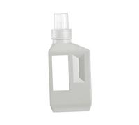 VICASKY Flacon De Lessive Rechargeable 1000 Ml Gris Grand Format, Matériel Facile à Remplir, Bouteille Sous-emballage Pour Maison Et Voyage