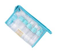 VICASKY Flacon Vaporisateur Pour Liquide Distributeur De Maquillage Récipient Cosmétique Réutilisable Bleu Ciel