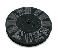 VICASKY Fontaine Solaire Flottante Miniature pour Jardin et Bassin Extérieur Pompe à Eau Automatique à Énergie Solaire Décoration Animée pour Bain Oiseaux et Aquarium