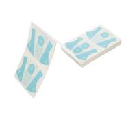 VICASKY Formes Autocollantes pour Extension D'ongles en Pvc Bleu, Réutilisables, 100 Feuilles pour Nail Art DIY et Manucure Précise