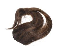 VICASKY Frange à Clip Fausse Frange Bouclée 1 Pièce Naturelle Épaisse Invisible Accessoire Coiffure pour et Événements