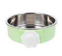 VICASKY Gamelle pour Animaux Acier Inoxydable Bol Suspendu pour Nourrir Chiens Et Chats Vert