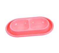 VICASKY Gamelles Double Anti-Fourmis pour Chats Et Petits Chiens, Plastique Sécurisé, Petite Taille, pour Alimentation Intérieure, Animaux Domestiques
