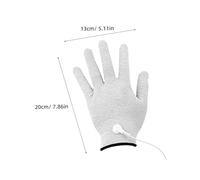 VICASKY Gants Conducteurs Professionnels Portables pour Électrique des Mains Faciles à Enfiler Ranger Adaptés Aux Soins Mains et Protection Manutention
